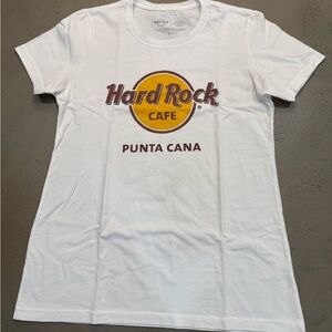 Hard Rock Cafe Gray Cotton Tee